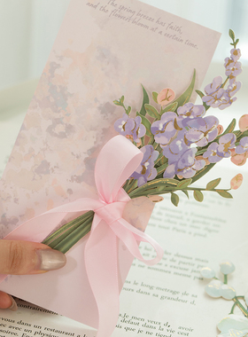 特种纸仿真花立体插花束摆件