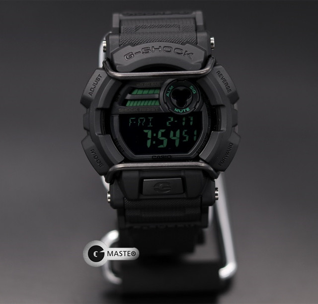 g shock green black