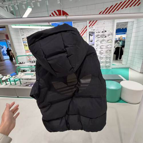 adidas阿迪达斯三叶草大童运动保暖连帽可拆羽绒服KC5388/KF4952 - 图2