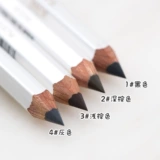 Shiseido, японский шестиугольный водостойкий карандаш для бровей, натуральная и стойкая формула, натуральный макияж, не стирается, подходит для начинающих