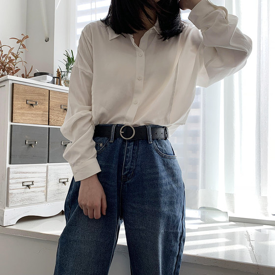 New retro style rectangular silver jeans belt