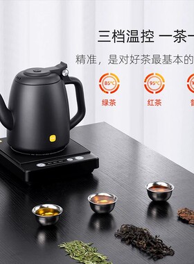 底部上水泡茶烧水壶家用316L泡茶专用电热水壶煮茶器电茶炉茶艺壶