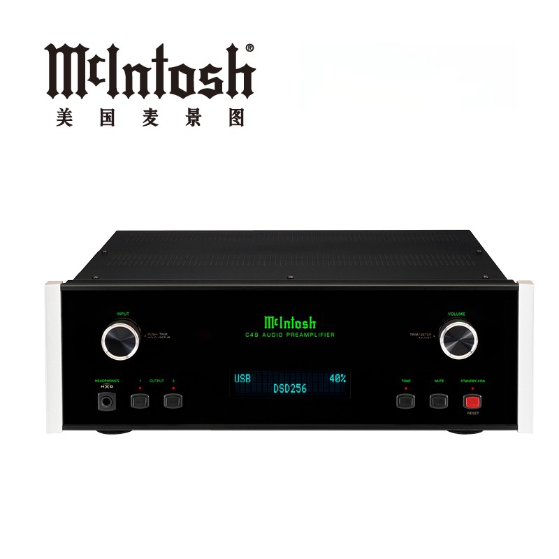 McIntosh/麦景图 C49+MC312平衡立体声前级后级功放 HiFi音响行货 - 图1