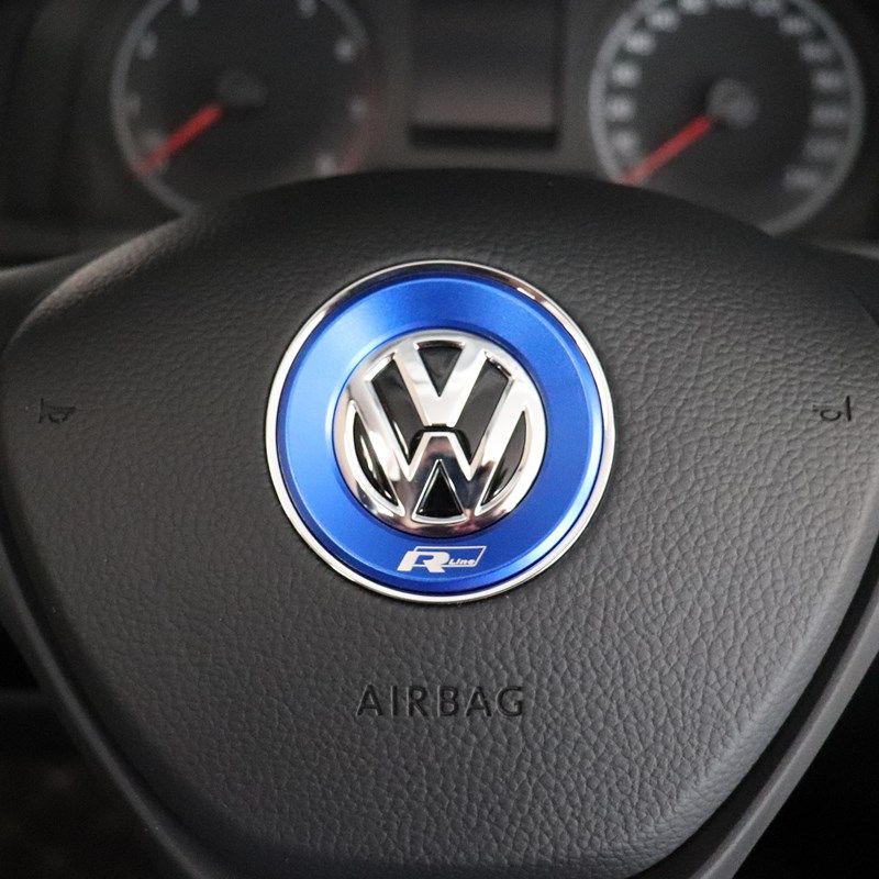 大众新捷达桑塔纳朗逸宝来polo速腾凌渡方向盘车标贴内饰改装装饰,淘宝优惠券,粉丝福利购,淘宝优惠卷