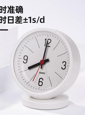得力纽赛NS886指针式闹钟桌面闹钟学生用闹铃床