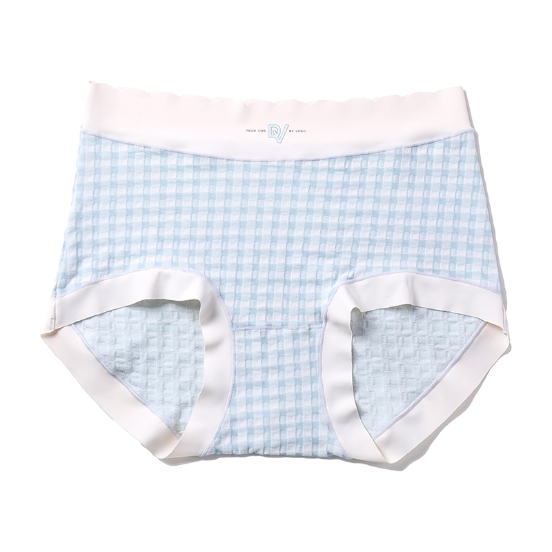 大码内裤女士胖mm200斤高腰5A抑菌纯棉裆无痕透气格子少女三角裤,淘宝优惠券,粉丝福利购,淘宝优惠卷