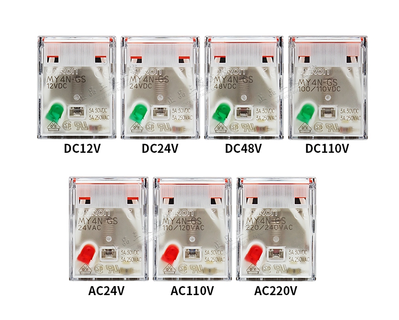 原装正宗品220V 24V 12V欧姆龙MY2NJ继电器MY4NJ MY2N MY4N-GS一J - 图0