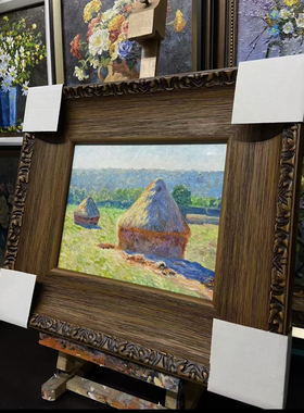 纯手绘油画定制来图真人照片人物肖像宠物动物风景代画挂画装饰画