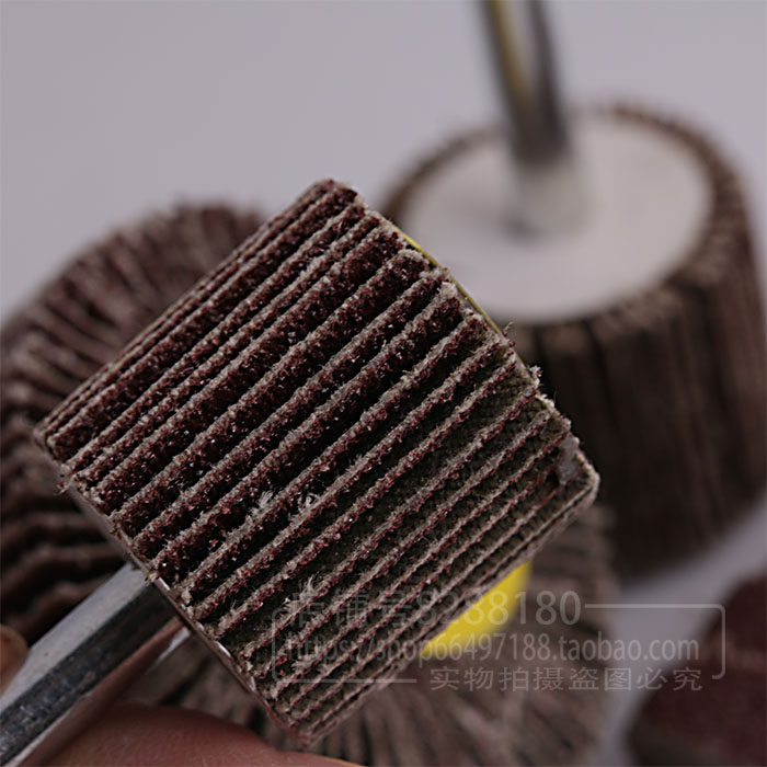 带柄百叶磨头抛光叶轮打磨千叶轮带柄纱布页轮直磨机百叶轮磨头,淘宝优惠券,粉丝福利购,淘宝优惠卷