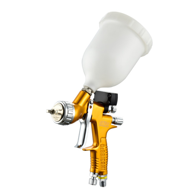 German GTS gold 1.3 caliber topcoat high atomization spray paint tool car paint spray gun sheet metal spray gun