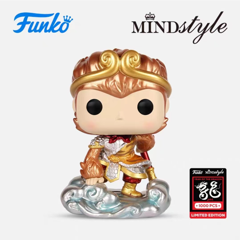 Funko Pop亚洲西游记公仔孙悟空唐僧猪八戒手办牛魔王灵丹猿限定 - 图0