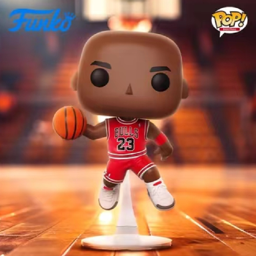 Funko莫兰特玩偶库里詹姆斯NBA摆件布克杜兰特哈登手办乔丹球星礼-图1