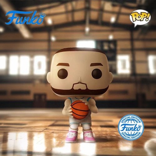 Funko Pop 篮球NBA手办詹姆斯库里杜兰特约基齐东契奇布克坎宁安 - 图0