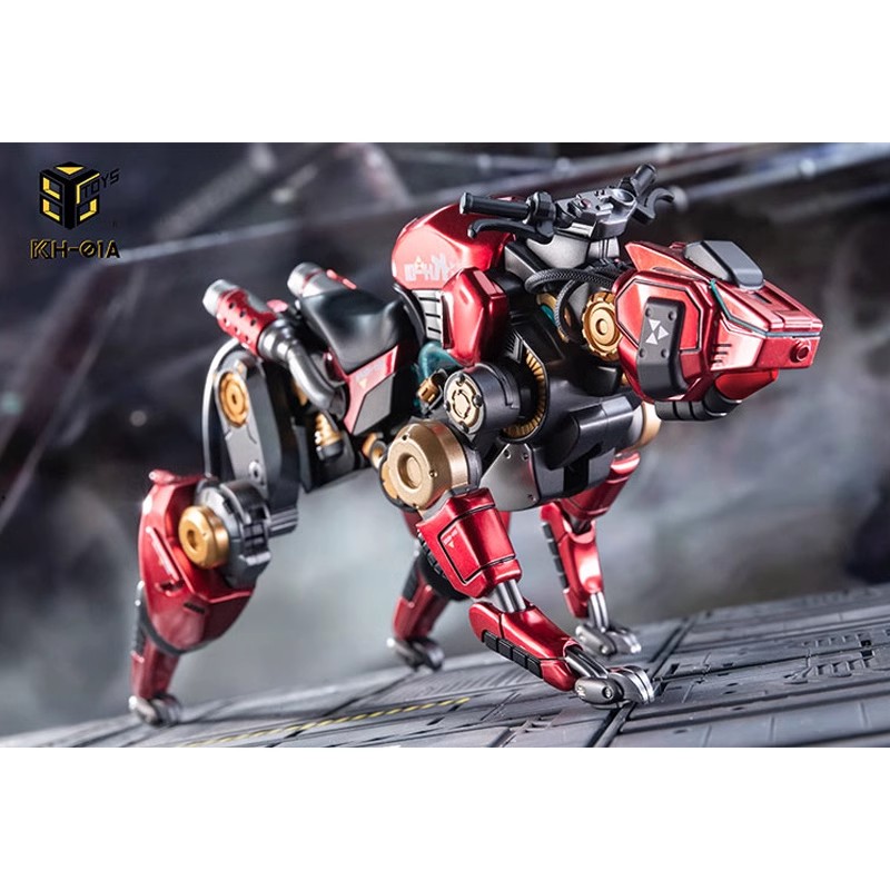 86TOYS战地机械兽 1/12兵人坐骑 KH-01合金可动成品模型玩具狗-图1