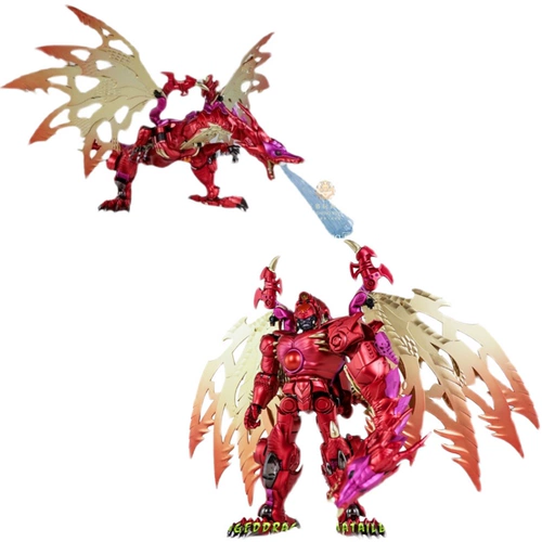 匠型 Jiangxing Red Dragon Super Warrior Warriors Migrant Beast Rider Transformers Red Scale Ying Dragon Invincible Dragon повторно