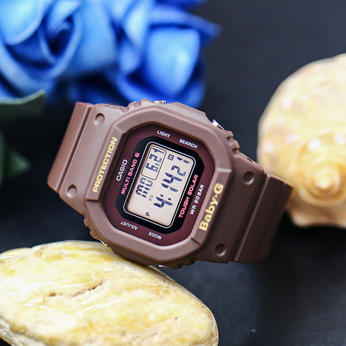 卡西欧BABY-G BGD-5000UET-5/1B/7D/BGD-570BC太阳能电波女腕手表 - 图1