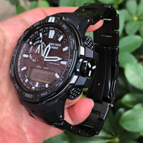 卡西欧PRX-8000T-7A/PRW-6000YT-1/6100YT-1B光能6局电波登山手表 - 图2