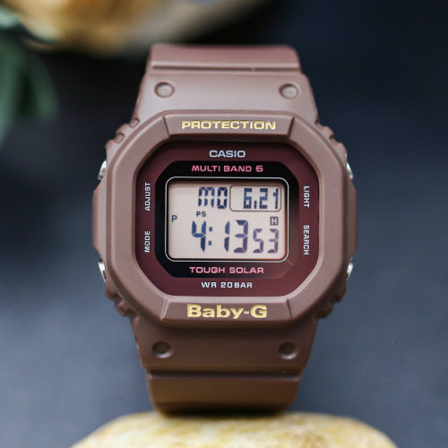 卡西欧BABY-G BGD-5000UET-5/1B/7D/BGD-570BC太阳能电波女腕手表 - 图0