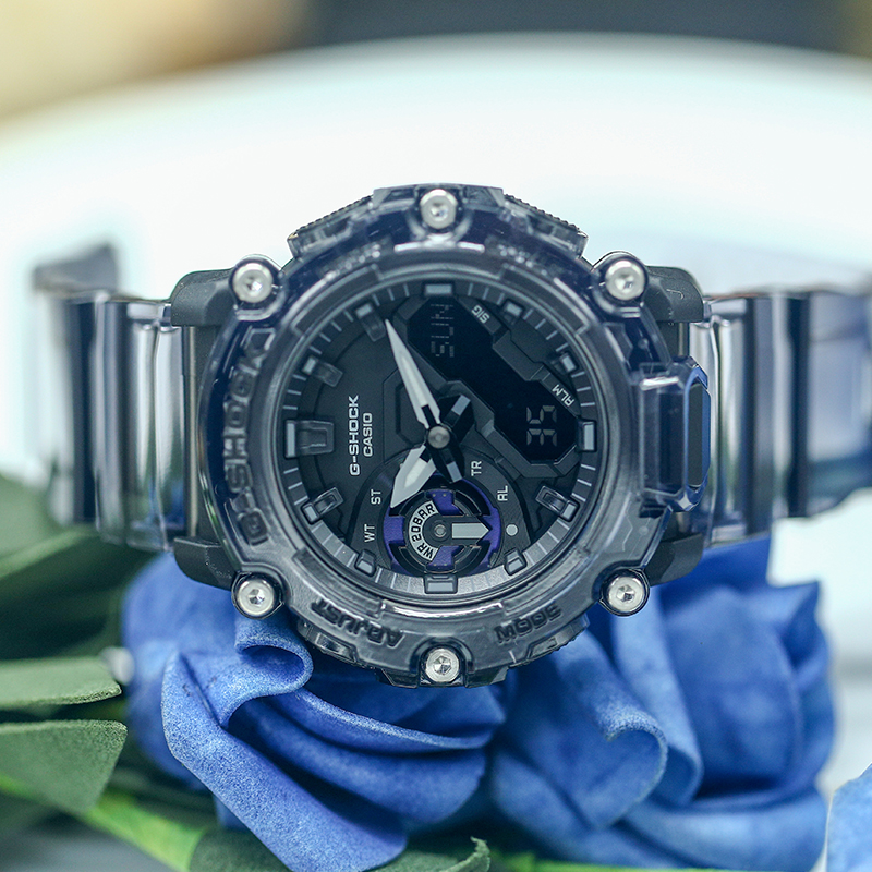 卡西欧手表 GA-2200SKL-8A/4A/GC-7A/M-1A/BB-1A防水运动电子男表 - 图0