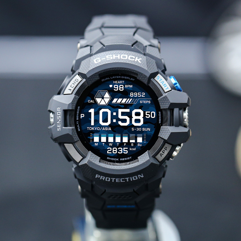 卡西欧手表G-SHOCK GBD/GSW-H1000-1A/1A4/1智能GPS蓝牙心率男表-图0