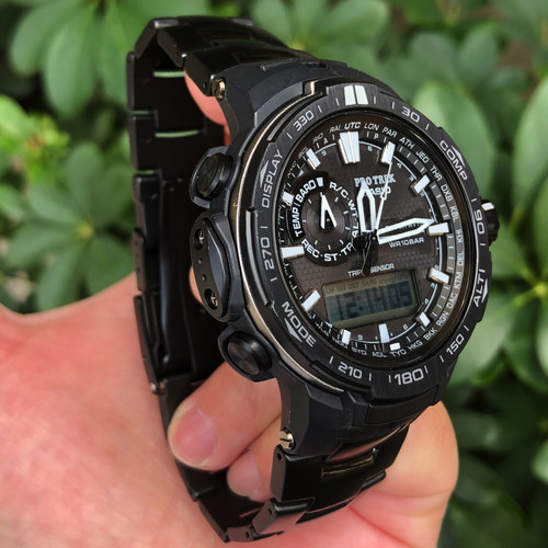 卡西欧PRX-8000T-7A/PRW-6000YT-1/6100YT-1B光能6局电波登山手表 - 图1