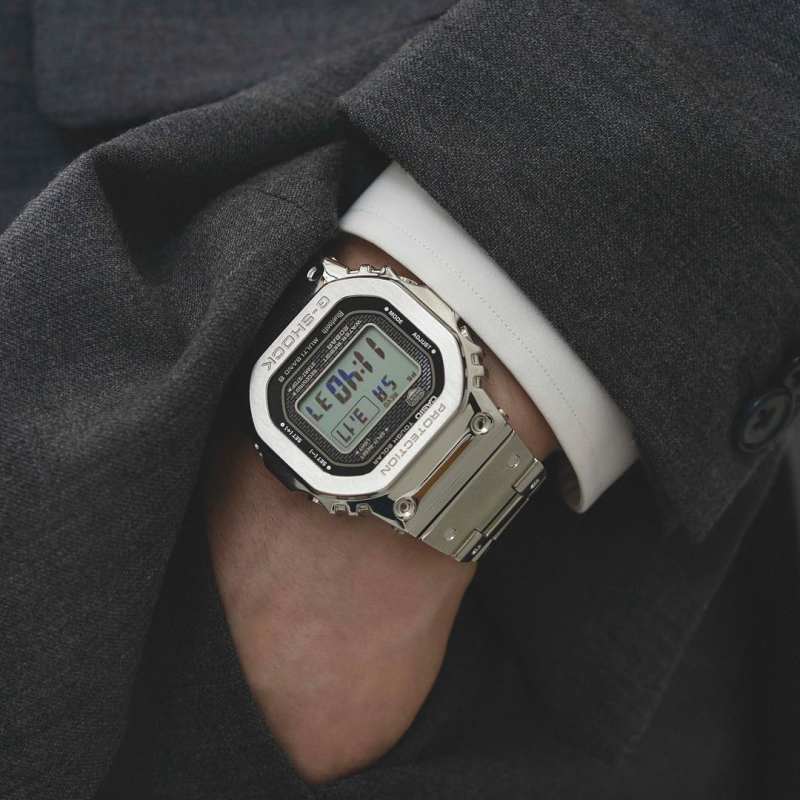 卡西欧G-SHOCK GMW-B5000D-1/G-2/PB-6/GD-9电波蓝牙小方块男手表
