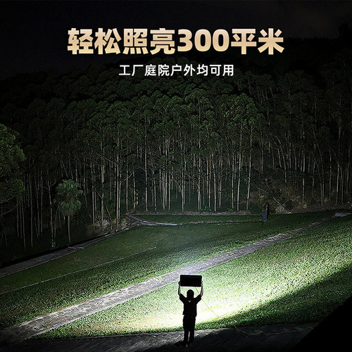led投光灯射灯室外庭院强光超亮工地工厂房防水探照灯户外照明灯 - 图1
