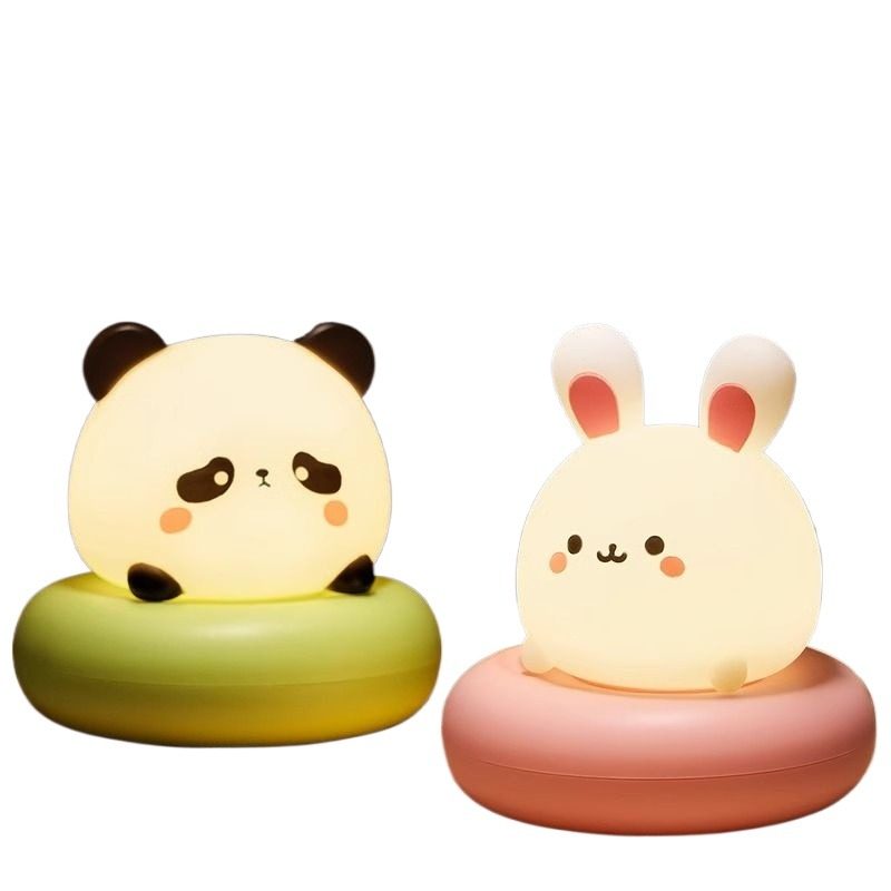 小夜灯婴儿喂奶护眼插充电式宝宝触摸拍拍卧室床头月子睡眠小台灯