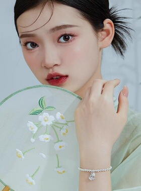 DESIWCEN德斯琛S999纯银手链女铃