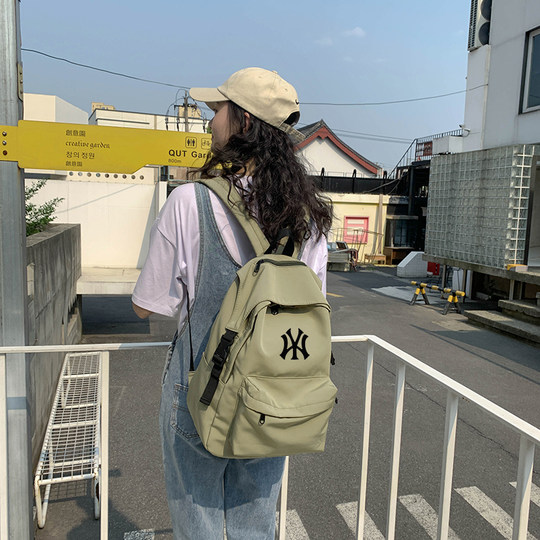 College style backpack large capacity school bag unisex