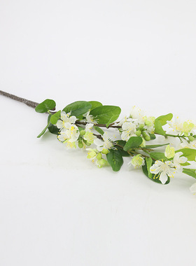 仿真桃花树枝家居植物拍摄道具
