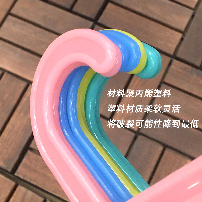 正品宜家巴吉思儿童衣架宝宝婴儿衣服挂衣架小衣挂衣撑晾衣架8个 - 图2