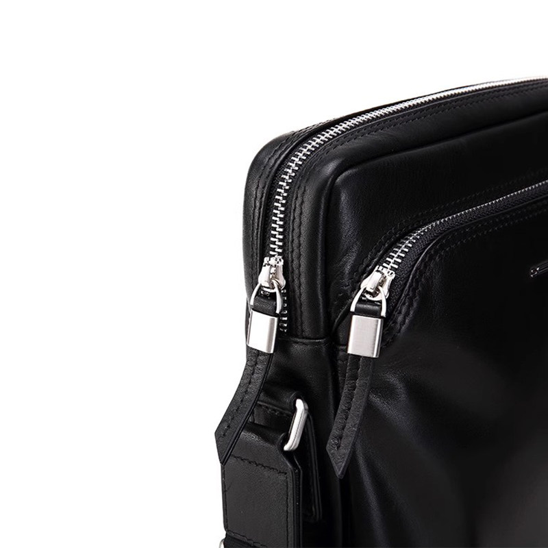 French BRILLAR YISHA large-capacity shoulder bag men's genuine leather business casual men's cross-body official backpack