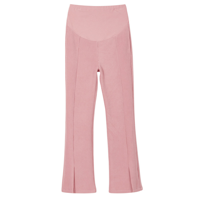 孕妇喇叭裤秋冬新款外穿灯芯绒保暖微喇裤子冬季加绒加厚开叉长裤,淘宝优惠券,粉丝福利购,淘宝优惠卷