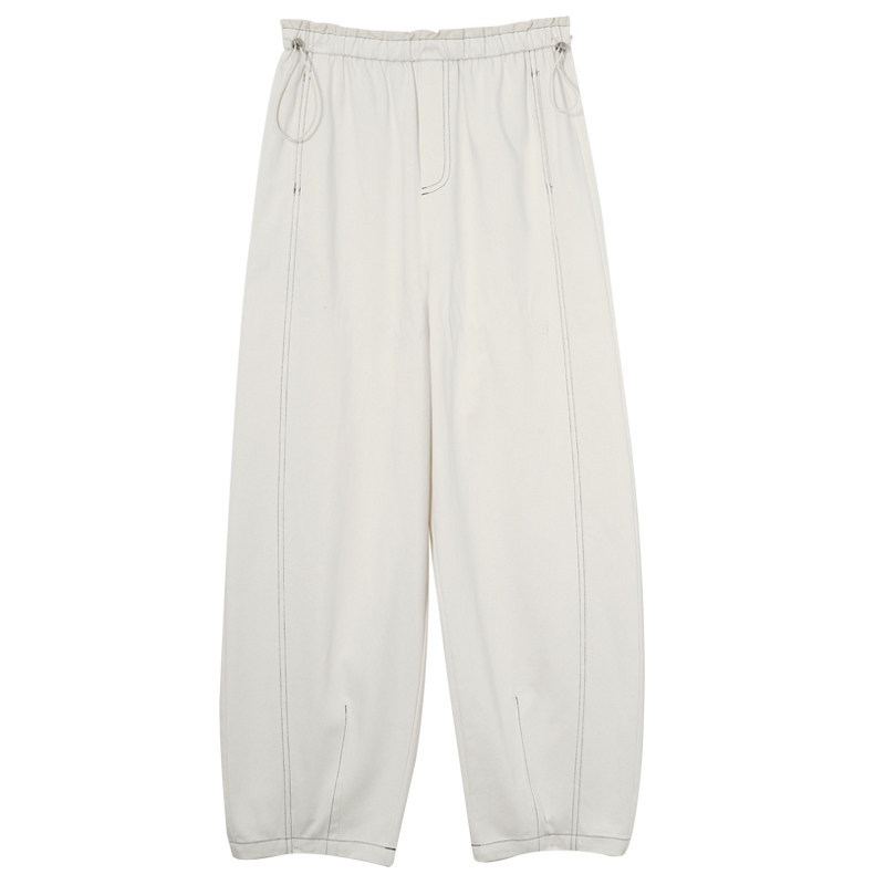 MASANON孕妇裤春秋外穿2026新款白色天丝弯刀裤休闲小个子直筒裤,淘宝优惠券,粉丝福利购,淘宝优惠卷