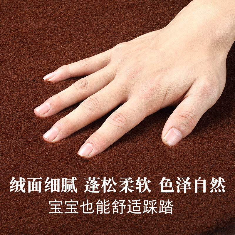 纯羊毛汽车脚垫专用于奔驰S级S450L GLE450 G500 GLS450羊绒地毯