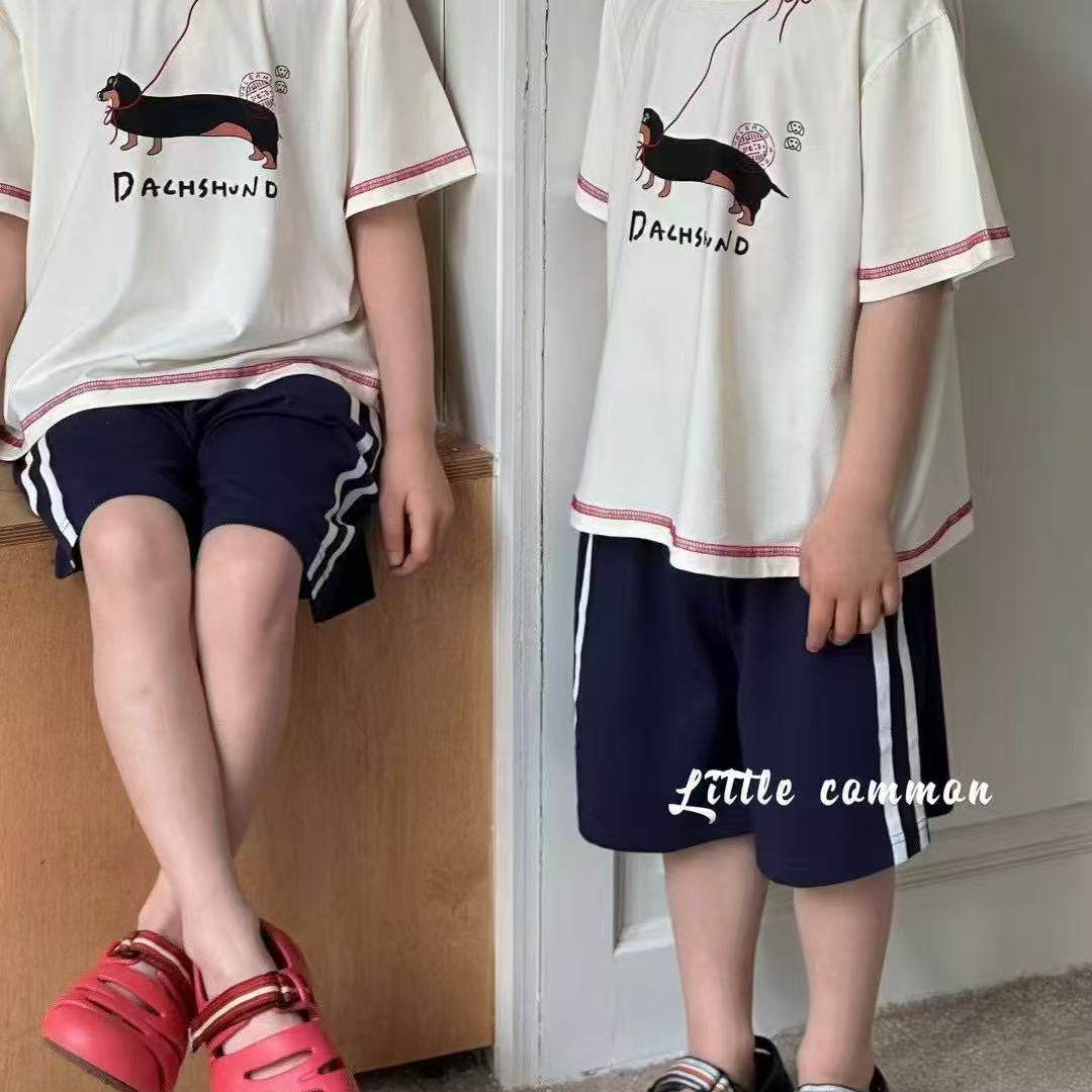 波拉韩国童装男女童短袖T恤衫夏款儿童洋气家居服套装亲子装潮,淘宝优惠券,粉丝福利购,淘宝优惠卷