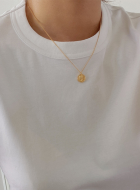 ops美国14k包金注金可戴洗澡项链