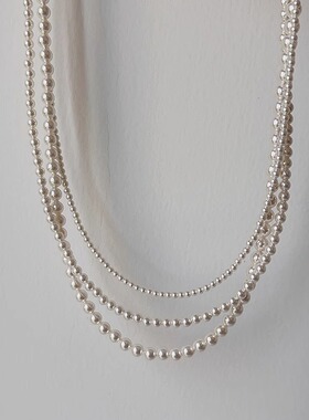 OPs进口施家小珍珠项链