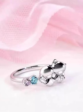 KikiLala星燦系列双星戒指