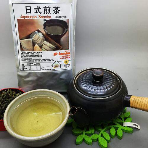 标准口味 日式料理店专用 日本煎茶sencha/番茶/日本茶道 273g - 图0