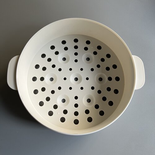 配件：小白锅电煮锅电热锅煮面锅(七彩叮当的不搭配）1.6升蒸笼 - 图2