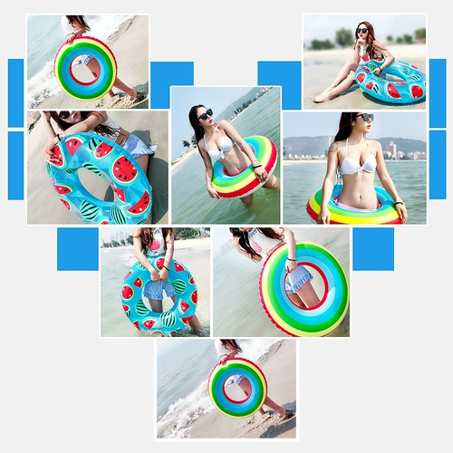 Надувной большой плавательный круг для взрослых подходит для мужчин и женщин для начинающих, популярно в интернете