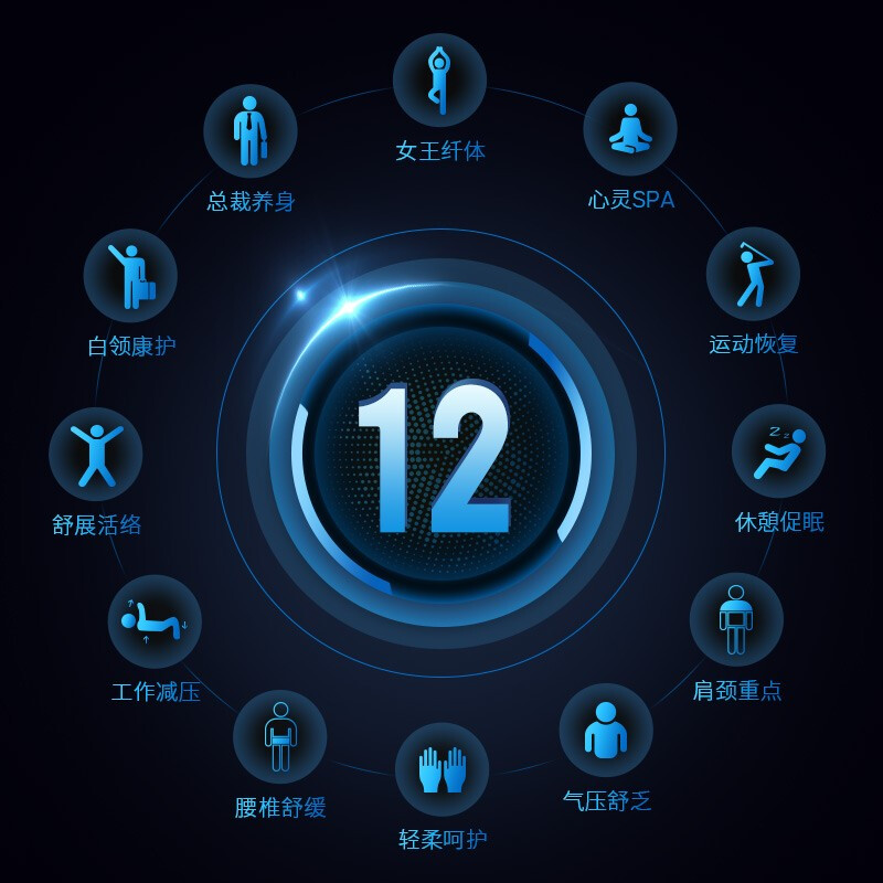 荣泰rt6908s家用全身智能按摩椅 ROTAI荣泰按摩椅/沙发