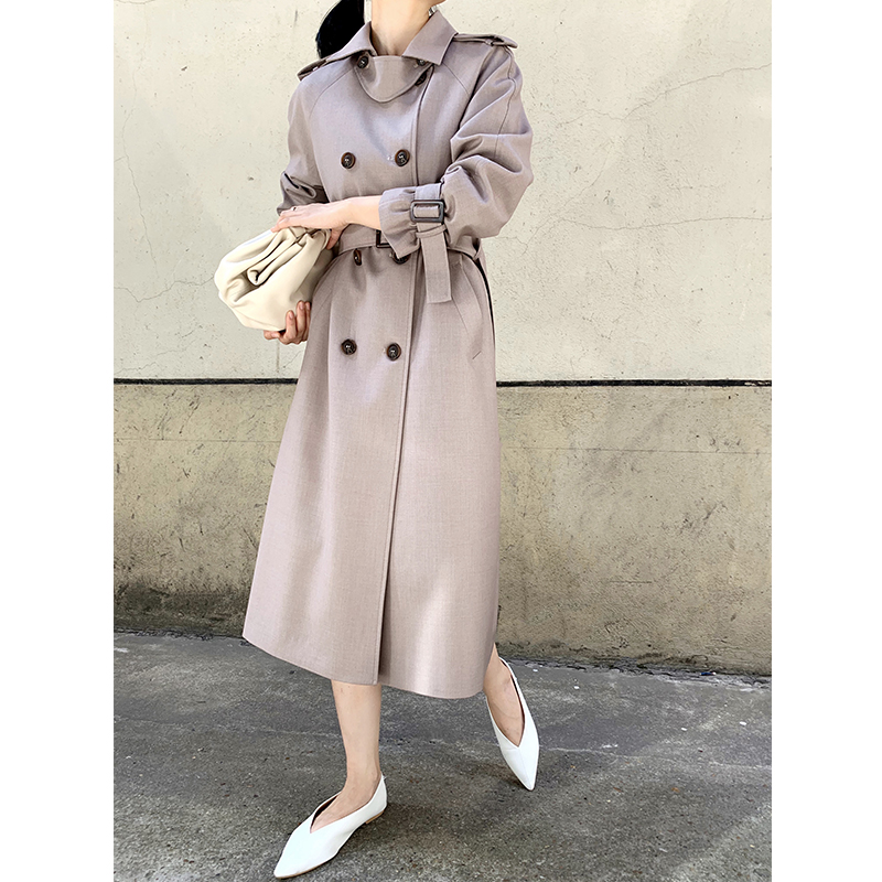 有品位女姓必入好料 级风衣暗哑光泽面料不入定会后悔 Ding 普门 XUS 有品位女姓必入好料 级风衣暗哑光泽面料不入定会后悔 Ding 普门 XUS
