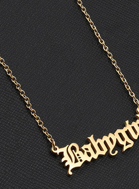 合金项链wish亚马逊速卖通Babygi