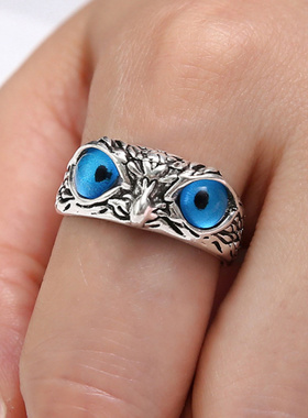 欧美外贸跨境热销潮流复古猫头鹰