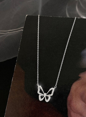 韩式跨境流行饰品甜美百搭镶钻蝴