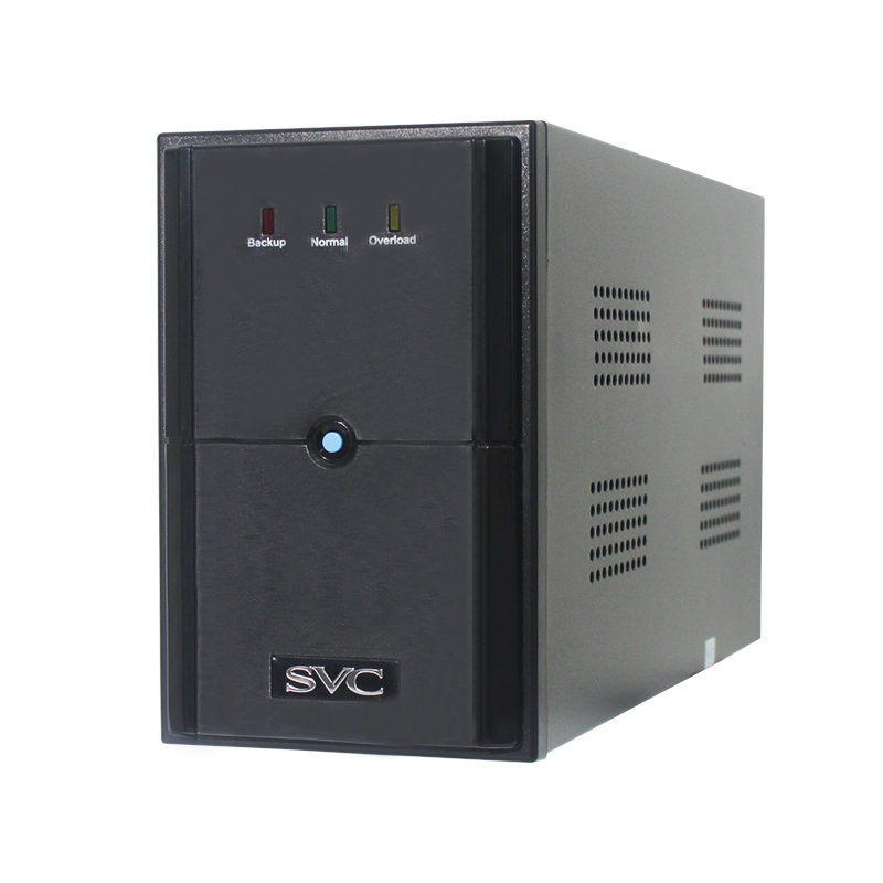 SVC应急备用UPS不间断电源1200 720W家用办公电脑服务器稳压V1200-图1