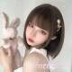 Bobo bobo student round face wig realistic